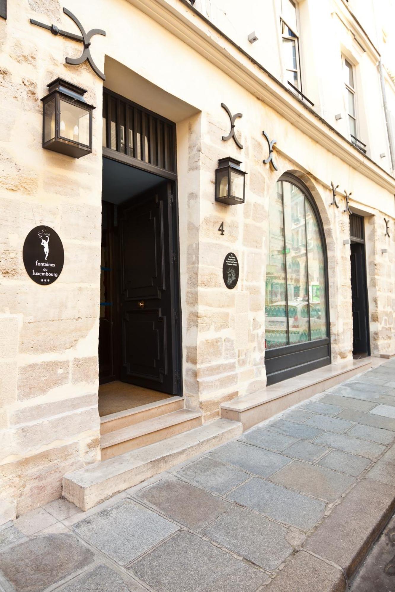 Hotel Fontaines Du Luxembourg Paris Bagian luar foto